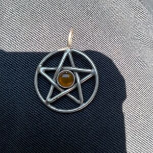 Sterling Silver MAGI CRAFT pentagram BY Fred Anderson